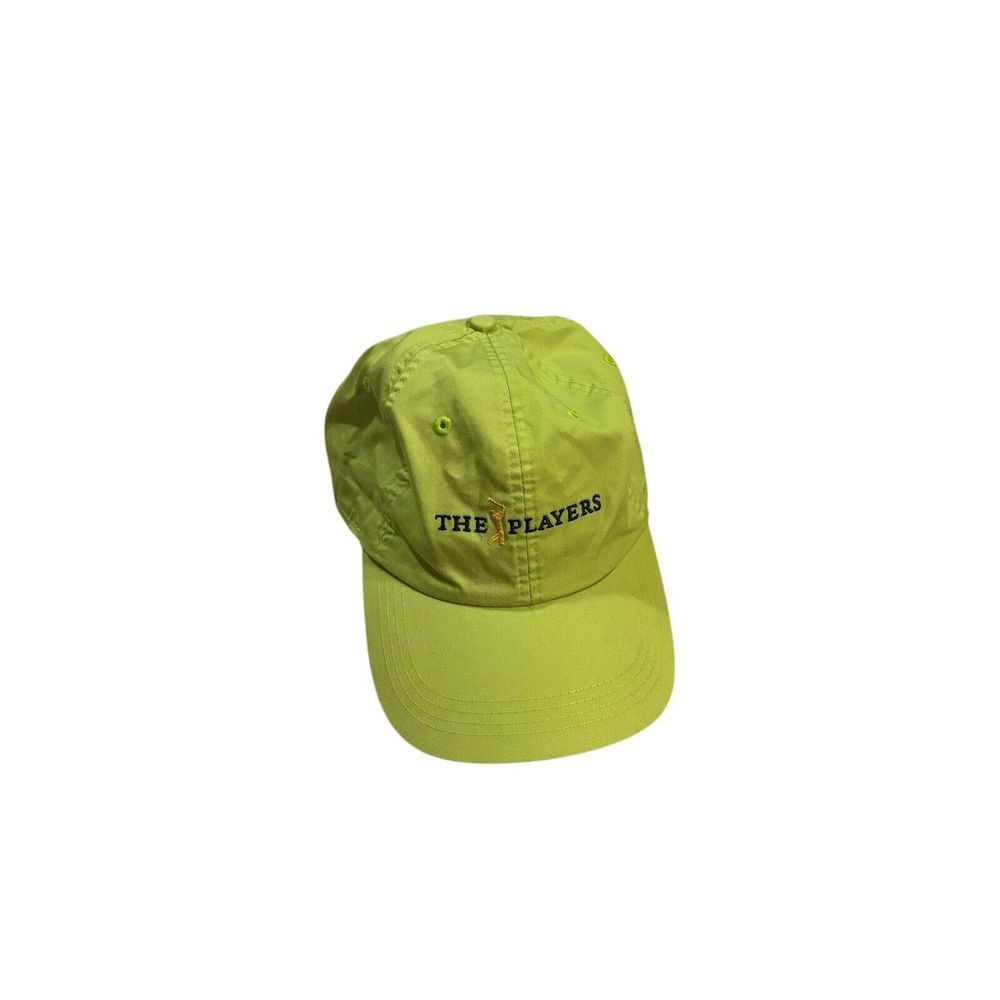 The Players Strapback Hat Green Yellow Blue